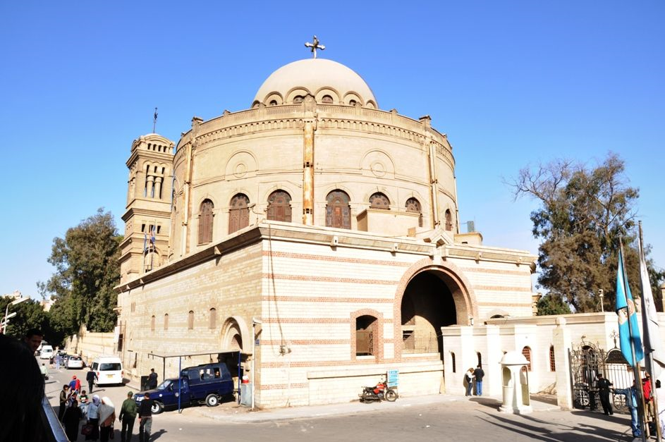 L’église grecque-orthodoxe Saint-Georges au Vieux-Caire.